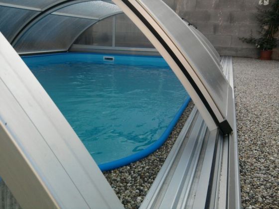 Bazén 5x3x1,5m na slanou vodu + zastřešení Velká Bíteš