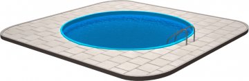 Plastový Bazén 3 m, kruhový (kompletní set)