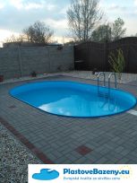 Bazén 5x3m, oválný (kompletní bazénový set)