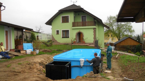 Mladá Boleslav - Výroba a prodej plastových bazénů