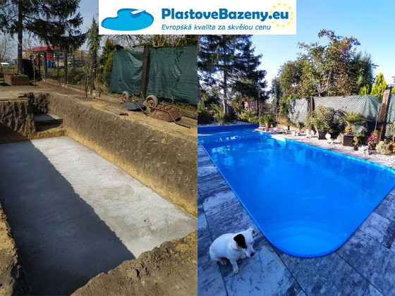 Břeclav - plastové bazény - výroba, realizace a prodej